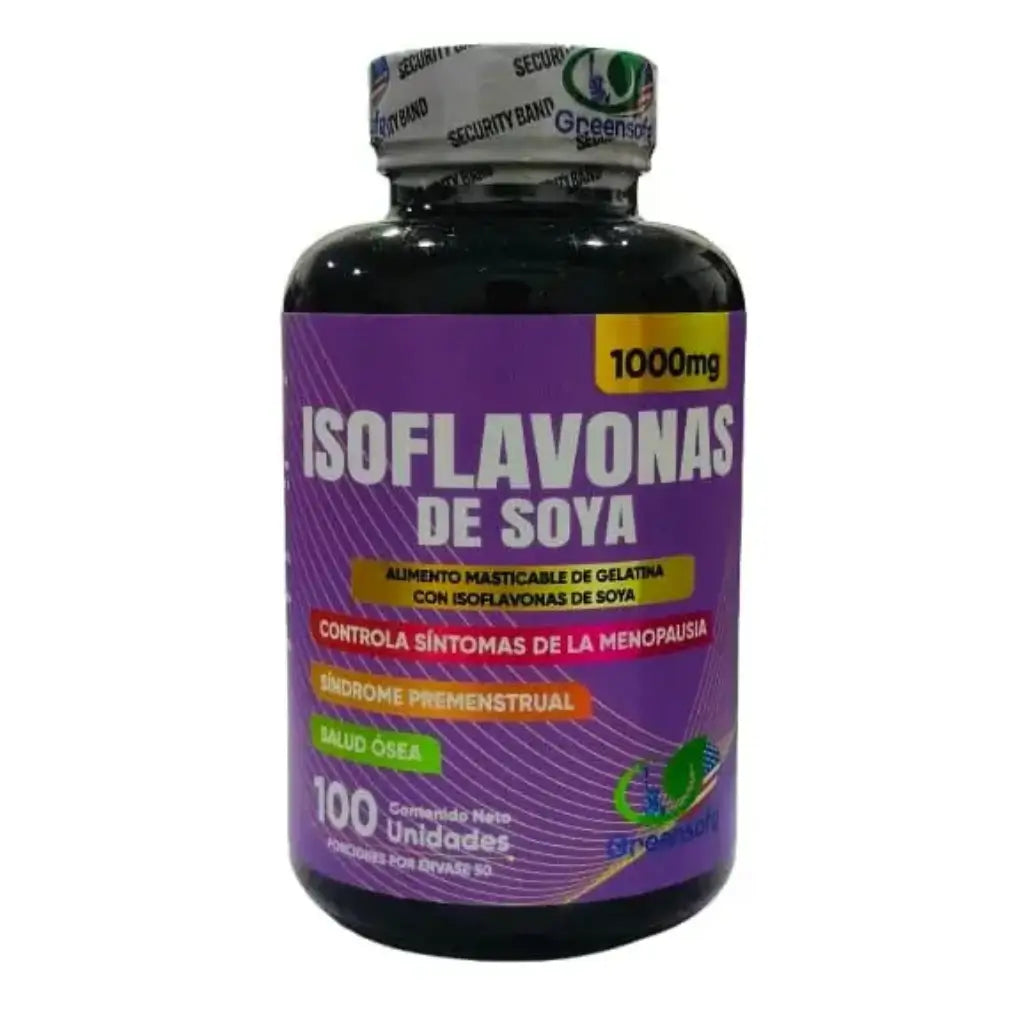 ISOFLAVONA DE SOYA - NO MAS SINTOMAS DE MENOPAUSIA