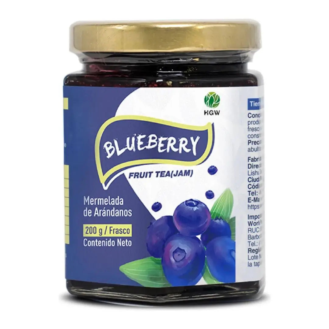 Mermelada de Arándanos 200g Saludable – Fuente Natural de Antioxidantes