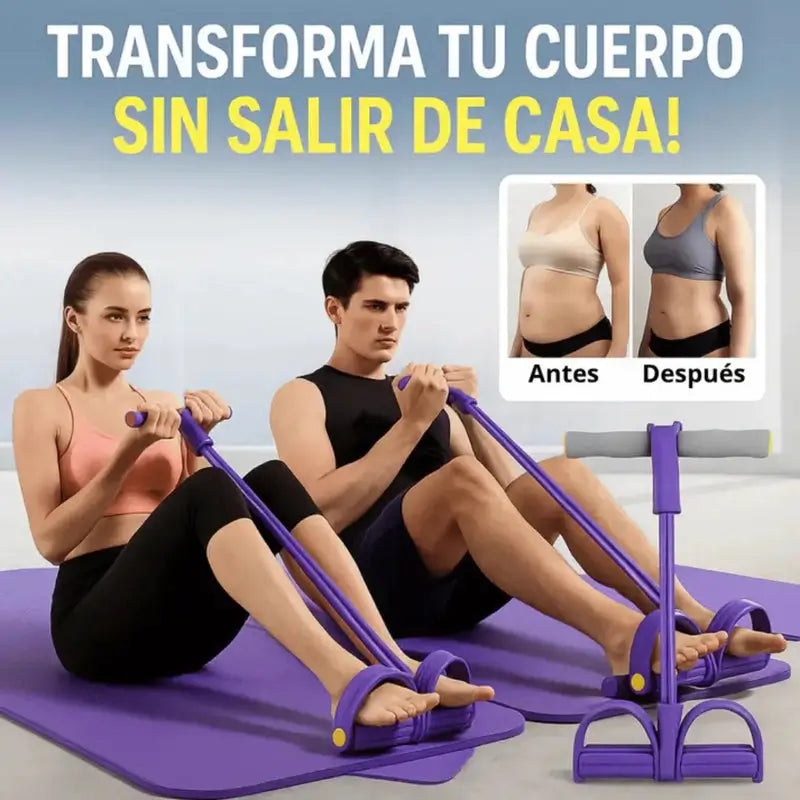 Banda Elastica Con Pedal - ¡LOGRA EL CUERPO QUE DESEAS SIN PAGAR GIMNASIOS!