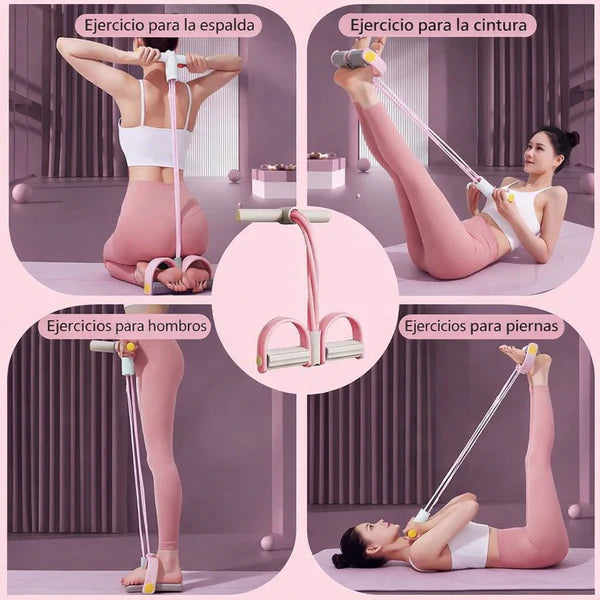 Banda Elastica Con Pedal - ¡LOGRA EL CUERPO QUE DESEAS SIN PAGAR GIMNASIOS!